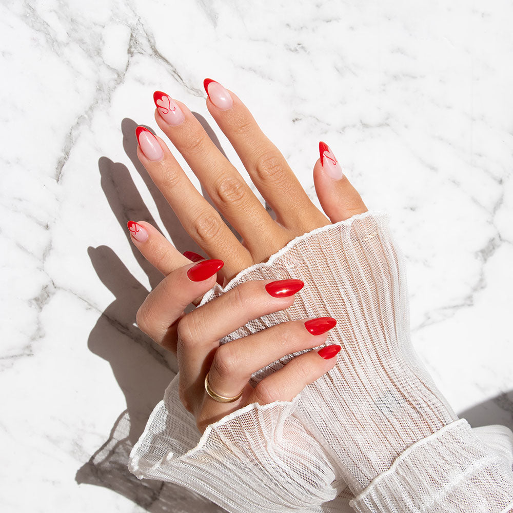 Gelous Red Sass HEMA & TPO-Free gel nail polish - photographed in Australia