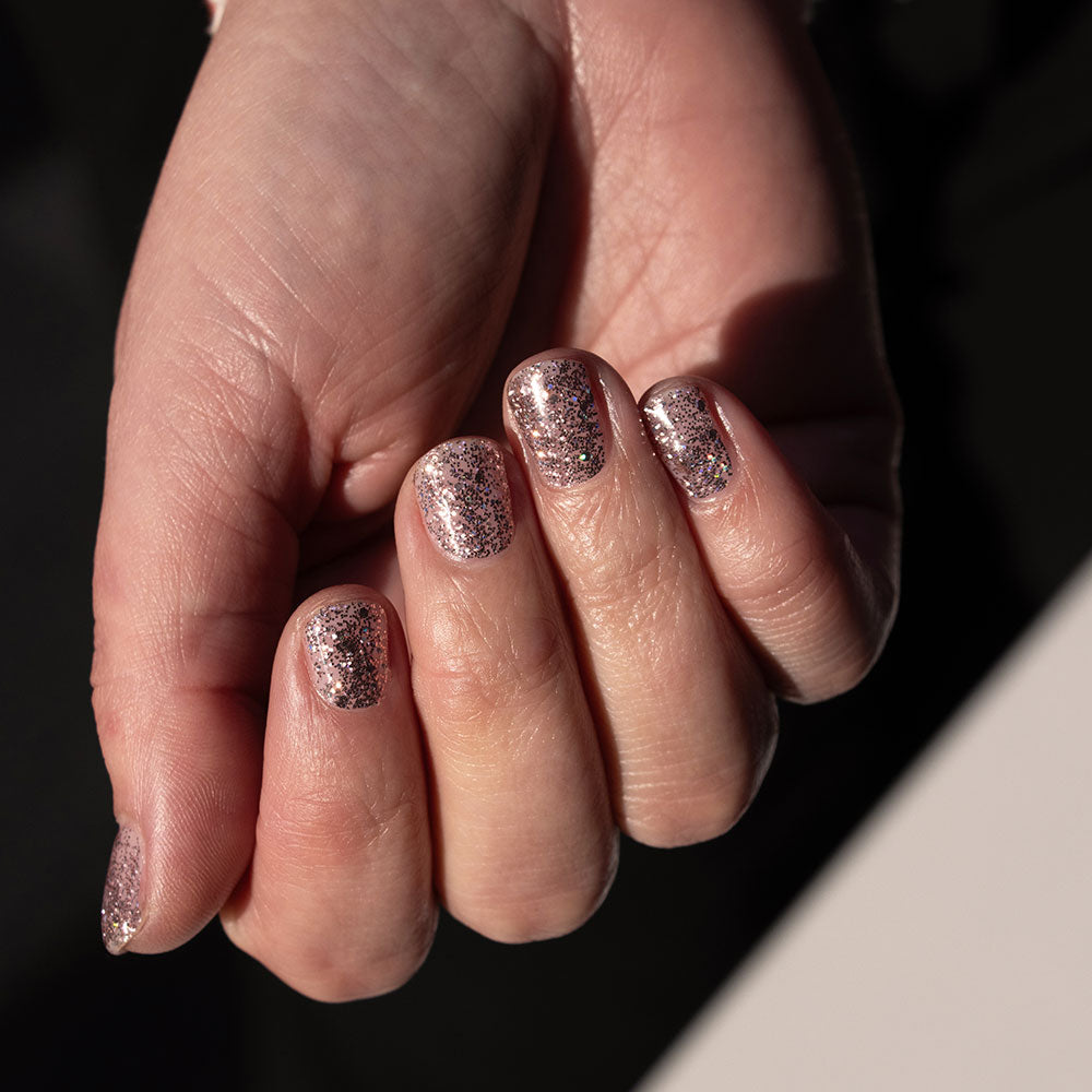Gelous Razzle Dazzle gel nail polish - photographed in Australia on model