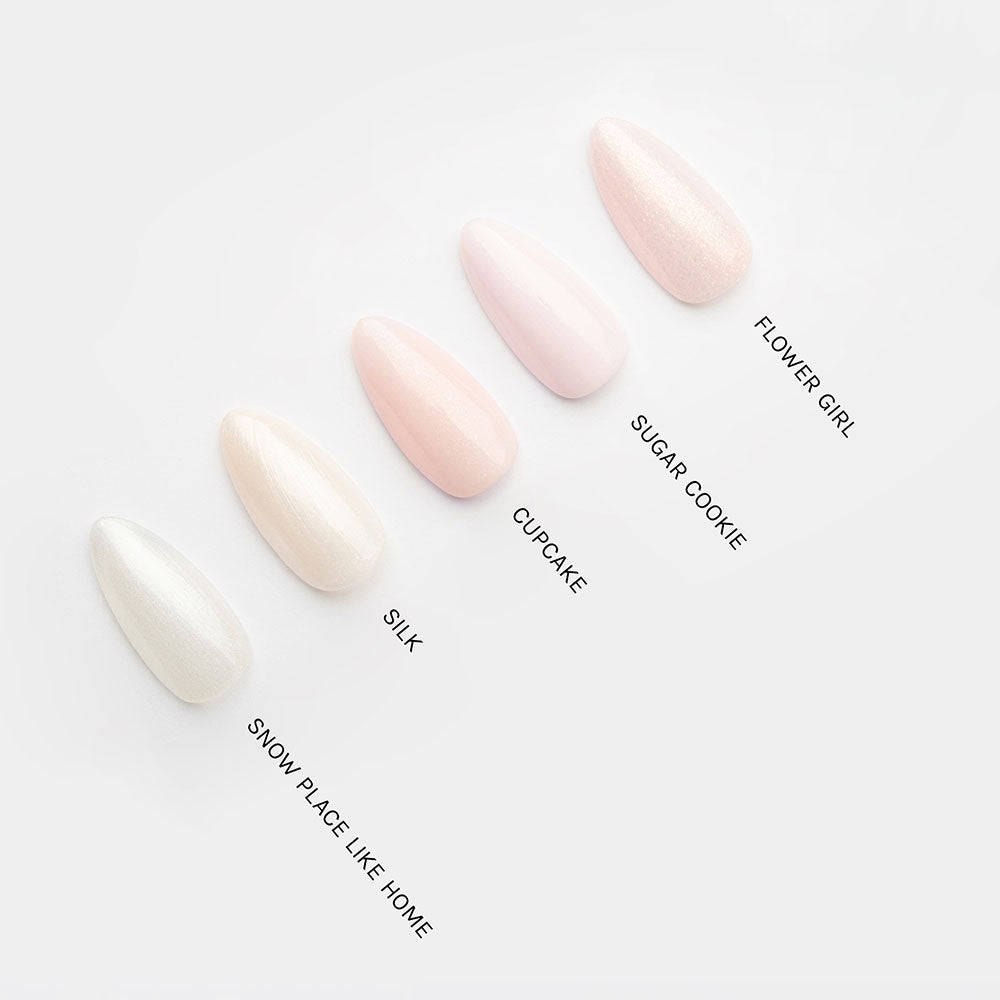 Gelous Silk gel nail polish comparison - photographed in Australia
