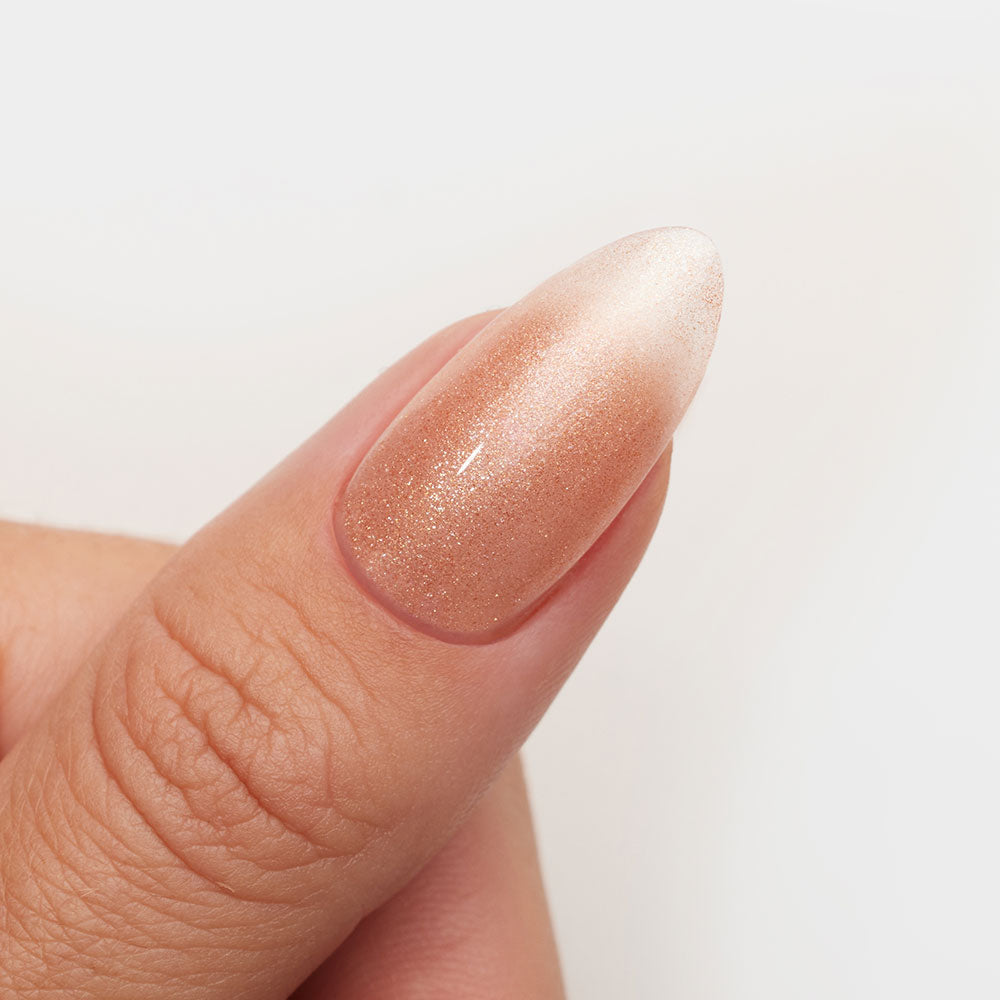 Gelous Sunset Boulevard gel nail polish swatch - photographed in Australia