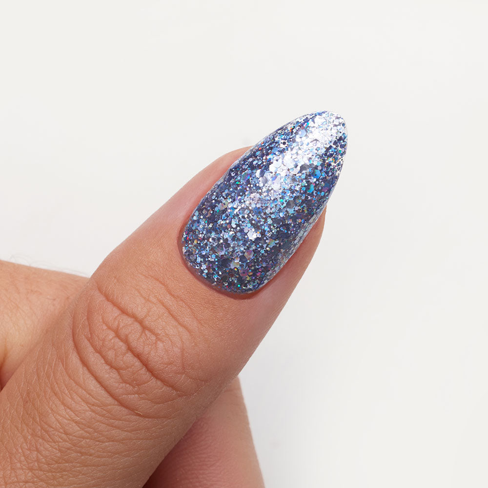 Gelous Stardust gel nail polish swatch - photographed in Australia