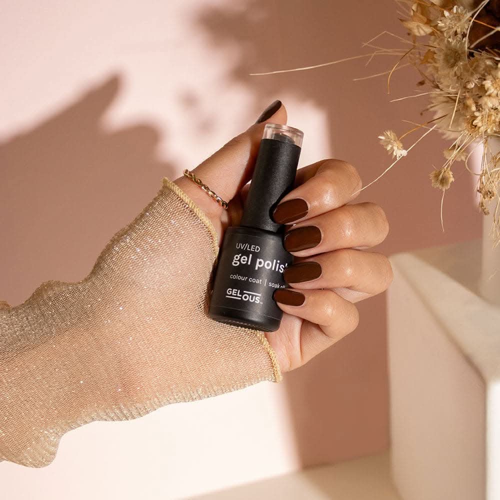 Gelous Stumped gel nail polish - photographed in Australia on model
