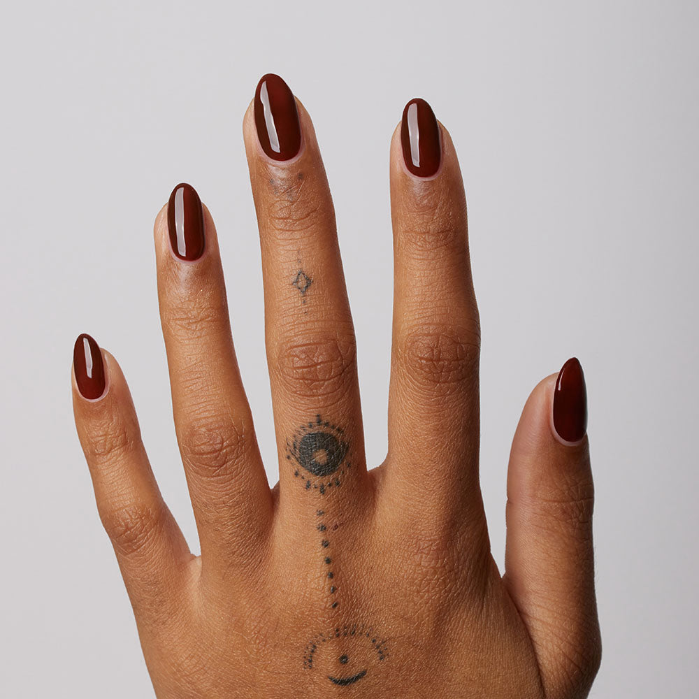 Gelous Stumped gel nail polish - photographed in Australia on model