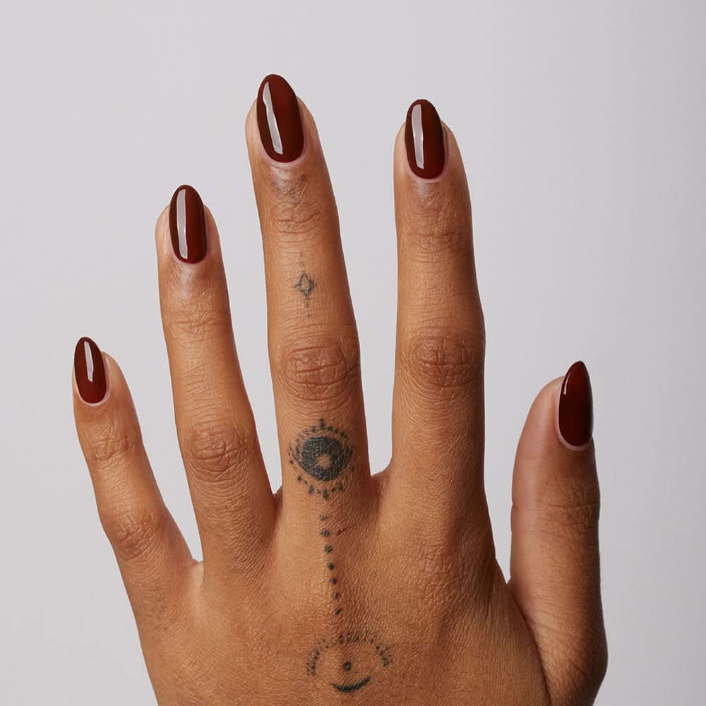 Gelous Stumped gel nail polish - photographed in Australia on model