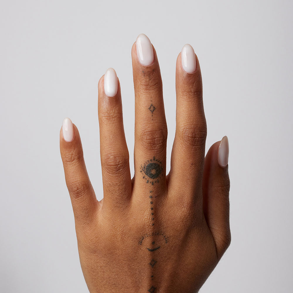 Gelous Swan Lake gel nail polish - photographed in Australia on model