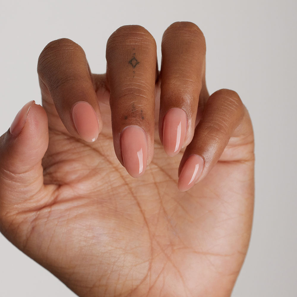 Gelous Sweet Nothings gel nail polish - photographed in Australia on model