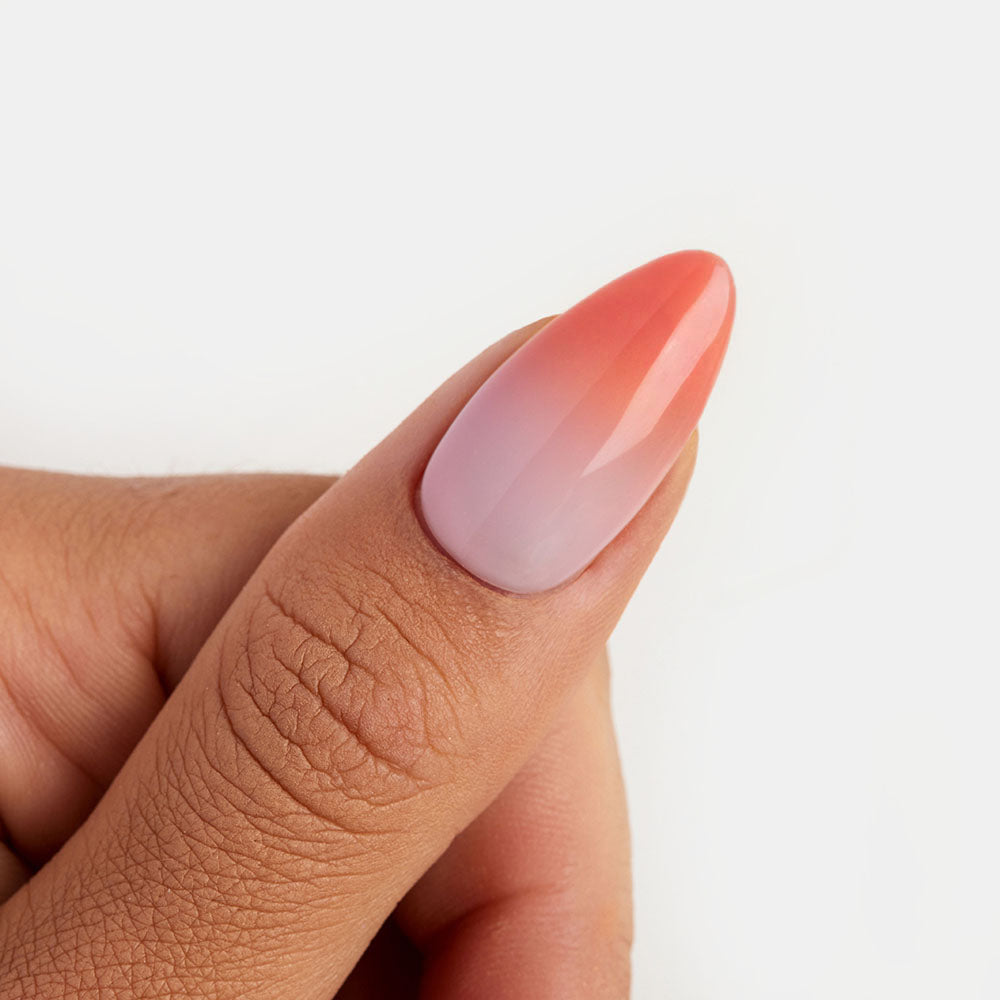 Gelous Thermal Heat Wave gel nail polish - photographed in Australia on model