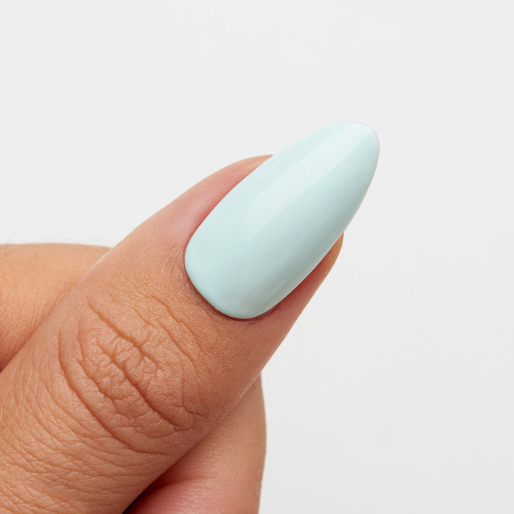 Gelous That&#39;s Mint gel nail polish swatch - photographed in Australia