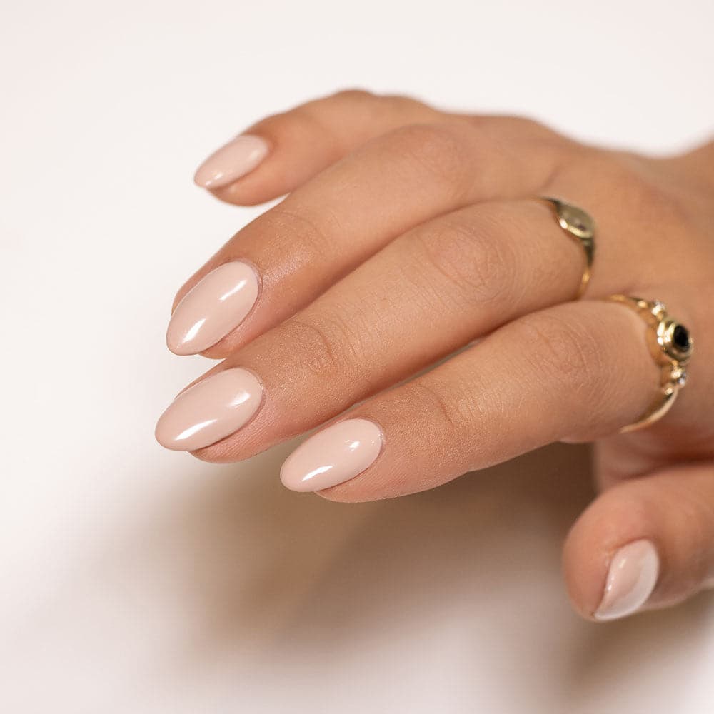 Gelous That's the Clay It Is gel nail polish - photographed in Australia on model