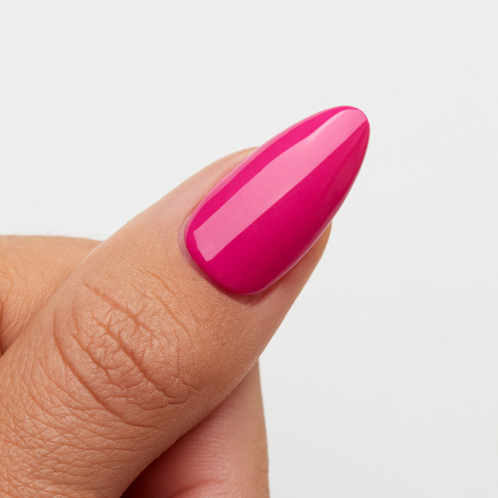 Gelous Very Berry gel nail polish swatch - photographed in Australia