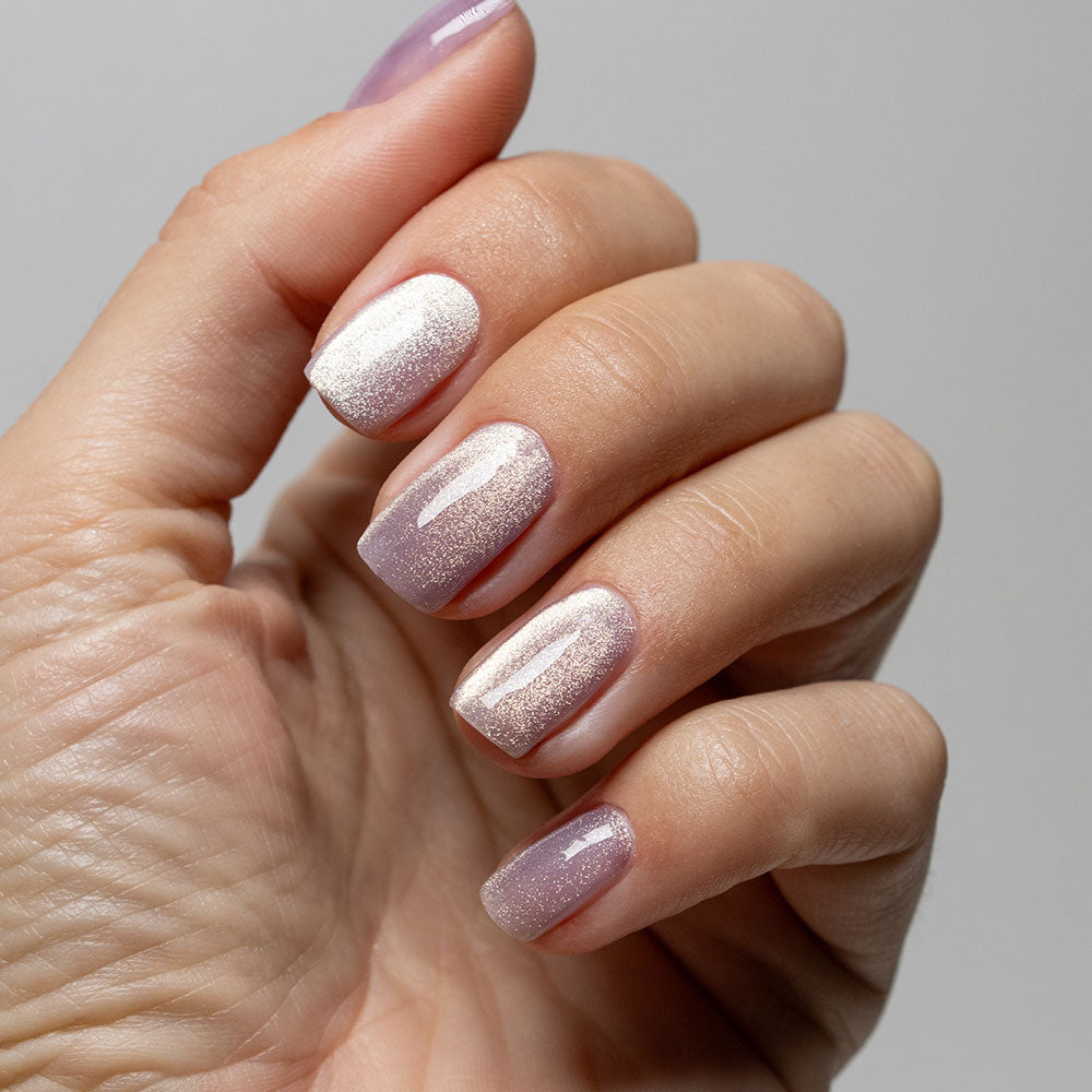 Gelous Velvet Haze gel nail polish - photographed in Australia on model