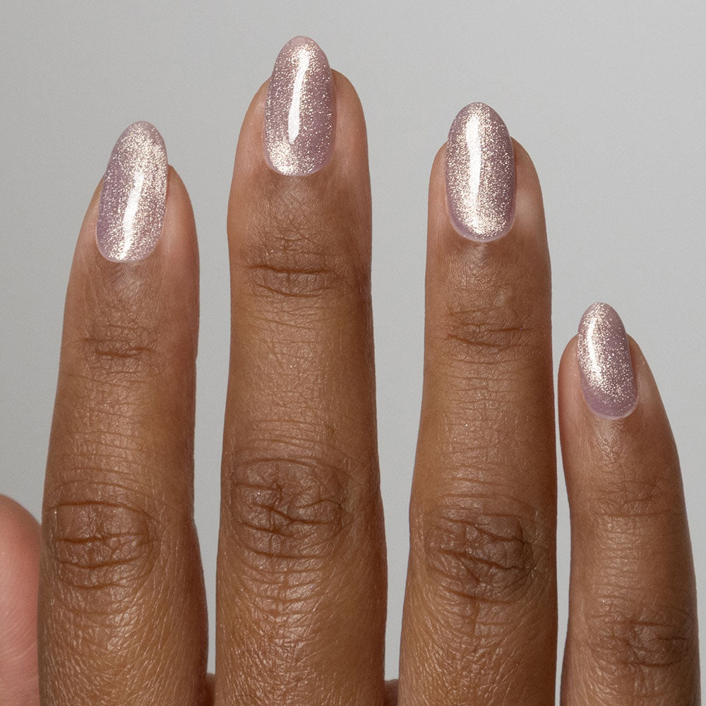 Gelous Velvet Haze gel nail polish - photographed in Australia on model