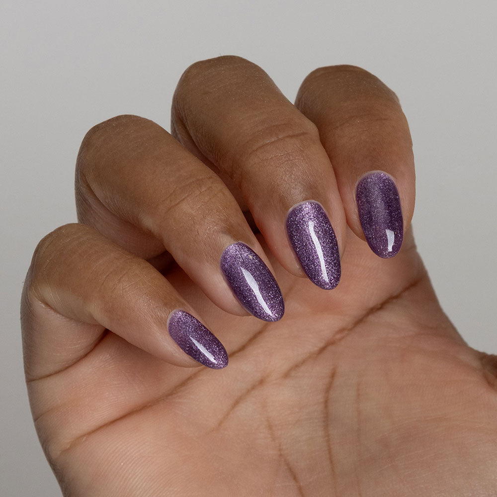 Gelous Velvet Spell gel nail polish - photographed in Australia on model