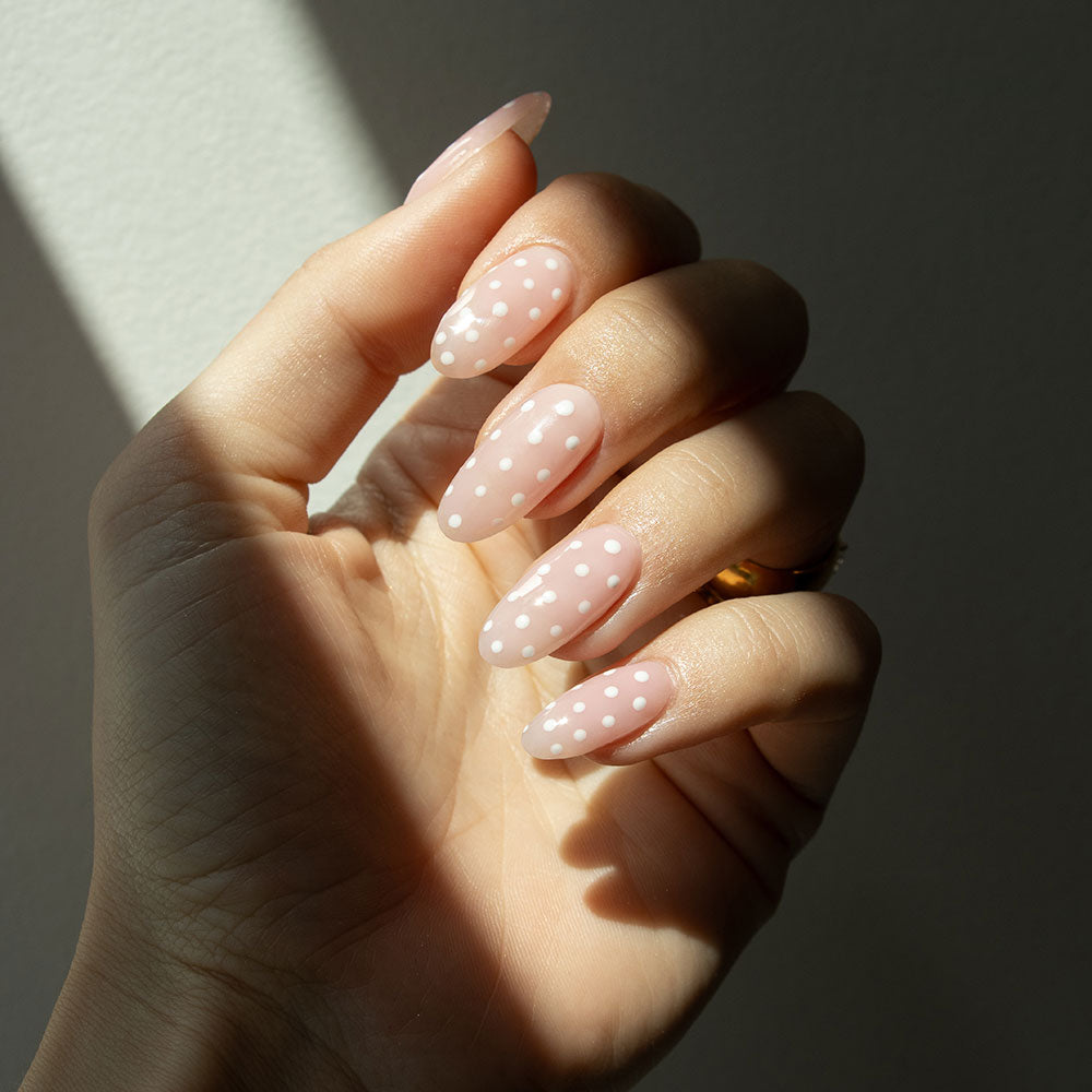 Gelous Whiteout gel nail polish - photographed in Australia