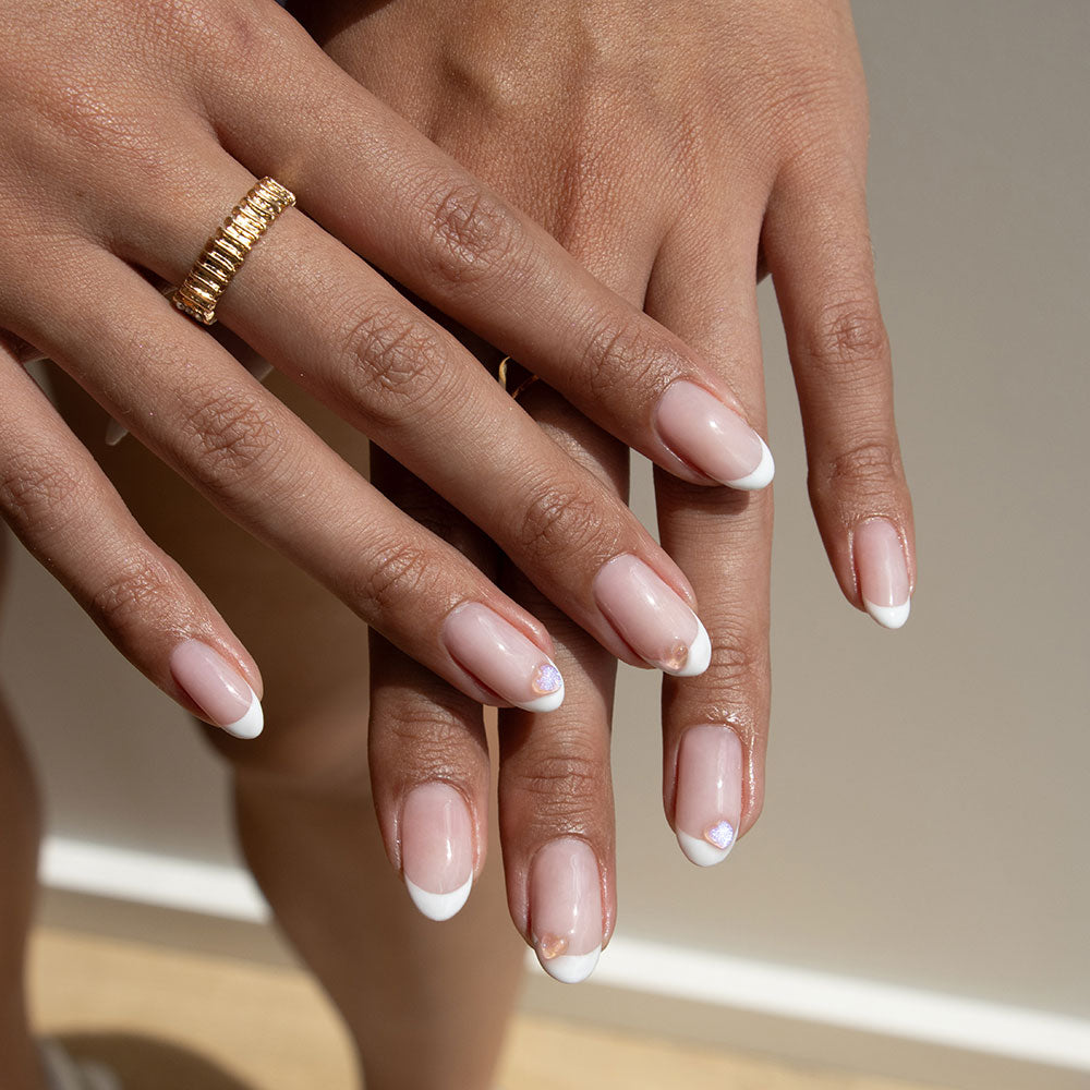 Gelous Whiteout gel nail polish - photographed in Australia
