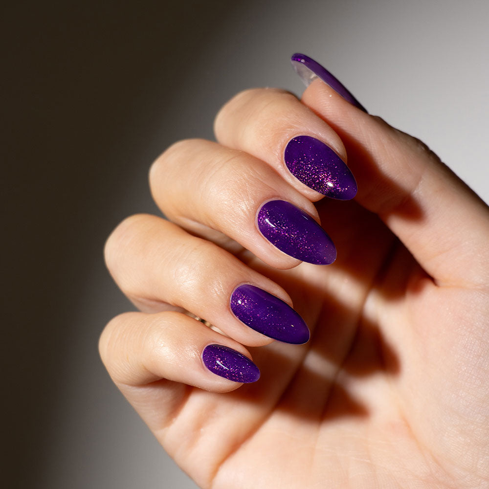 Gelous Witching Hour gel nail polish - photographed in Australia on model