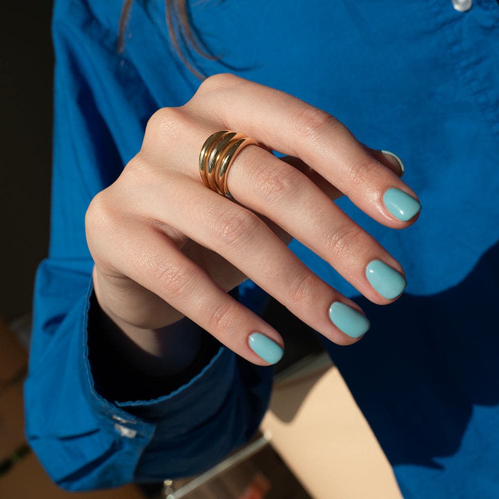 Gelous Duck Duck Goose gel nail polish - photographed in Australia on model