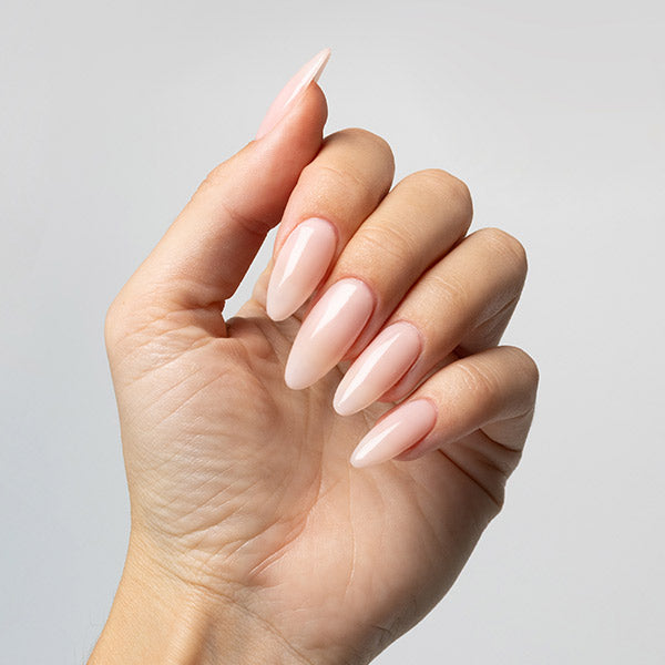 Long Almond Nail Tips - photographed in Australia on model