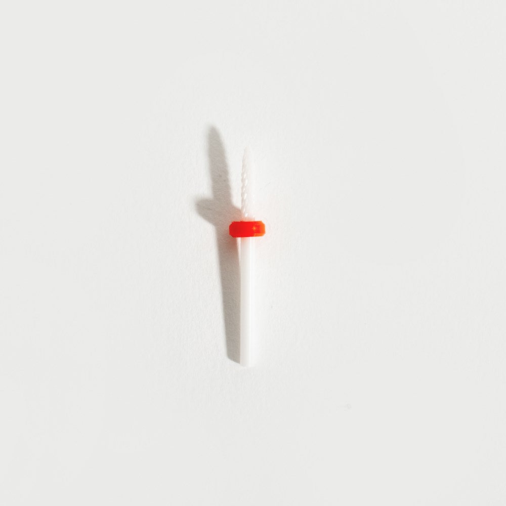 Gel Nail Polish Cuticle Ceramic Drill Bit (Fine) product photo - photographed in Australia