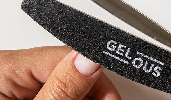 How To Apply Gelous Gel Nail Polish - Tidying - photographed in Australia