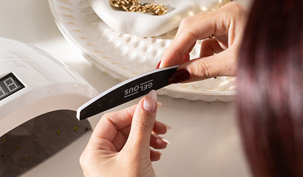 How to fix a broken nail with Fibre Nail Glue - photographed on model in Australia