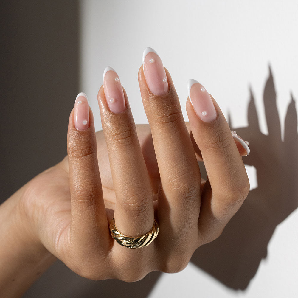 Gelous Classic Pearl & Rhinestone Nail Art Set product photo - photographed in Australia
