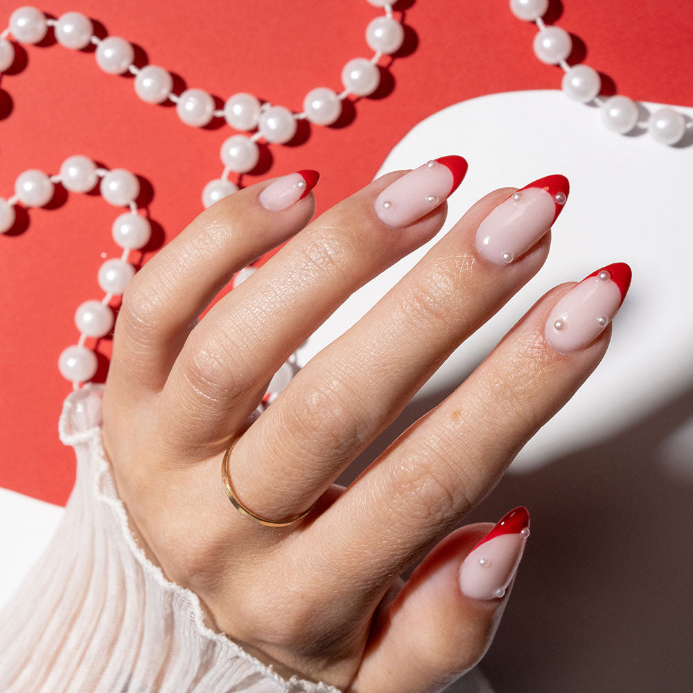 Gelous Classic Pearl & Rhinestone Nail Art Set product photo - photographed in Australia