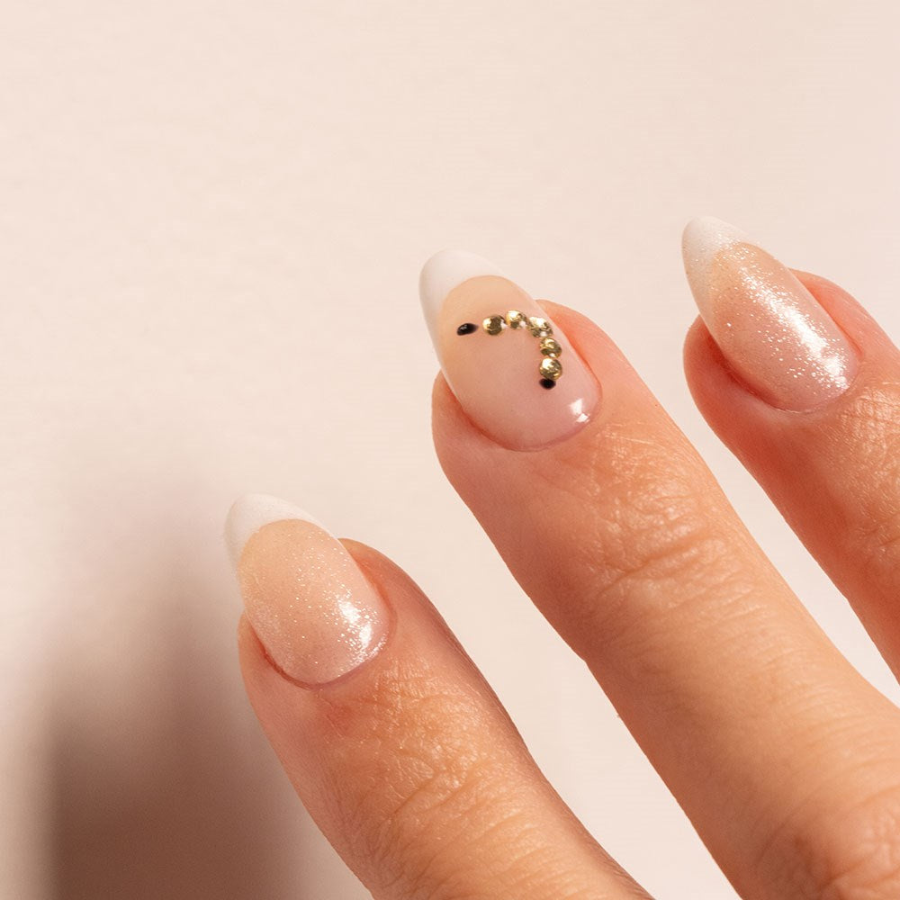 Gelous Pastel Rhinestone Nail Art Set product photo - photographed in Australia