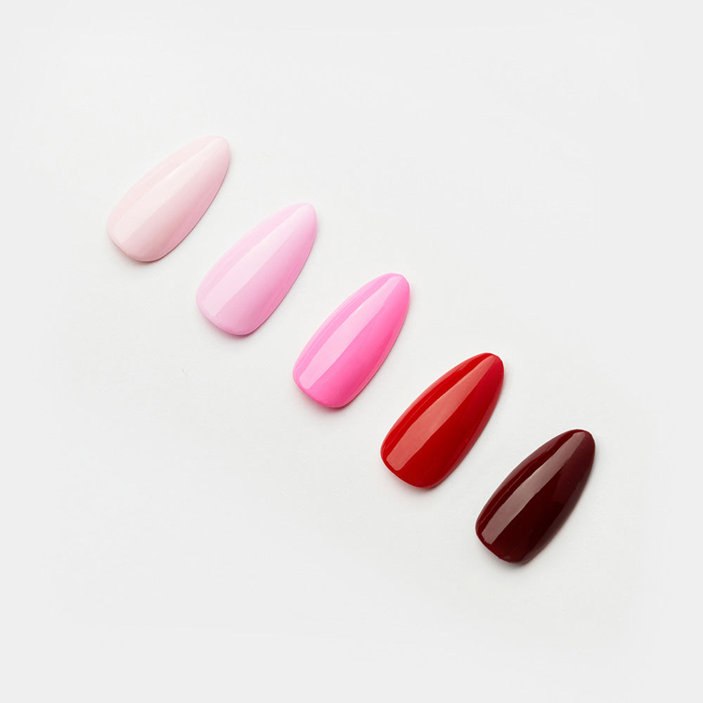 Gelous gel nail polish Pinks & Reds Polish Pack - photographed in Australia