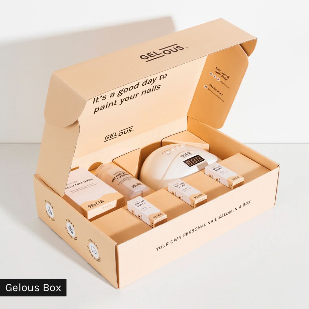 Gelous Starter Kit Branded Box - photographed in Australia