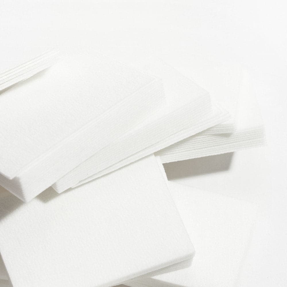 Lint Free Wipes - photographed in Australia with model