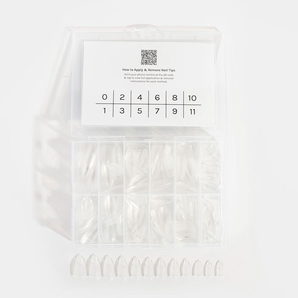 Gelous Long Almond Nail Tips product photo - photographed in Australia