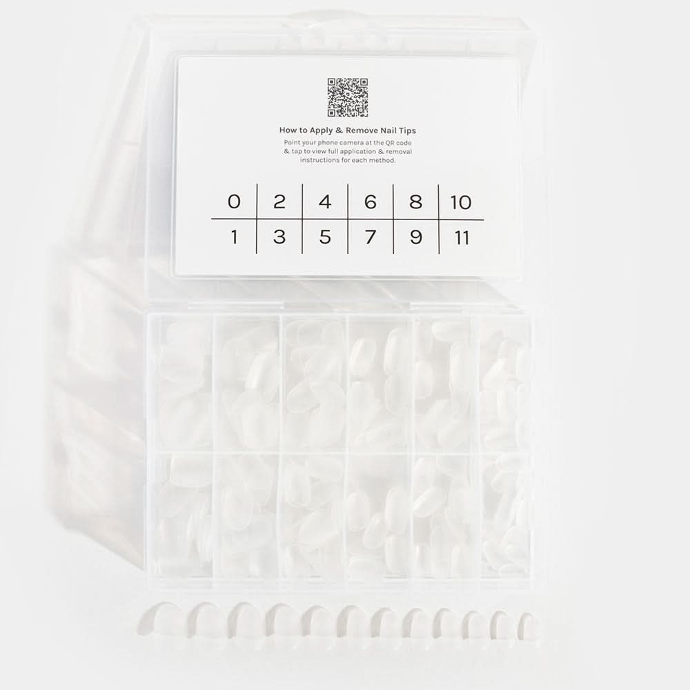Gelous Short Round Nail Tips product photo - photographed in Australia