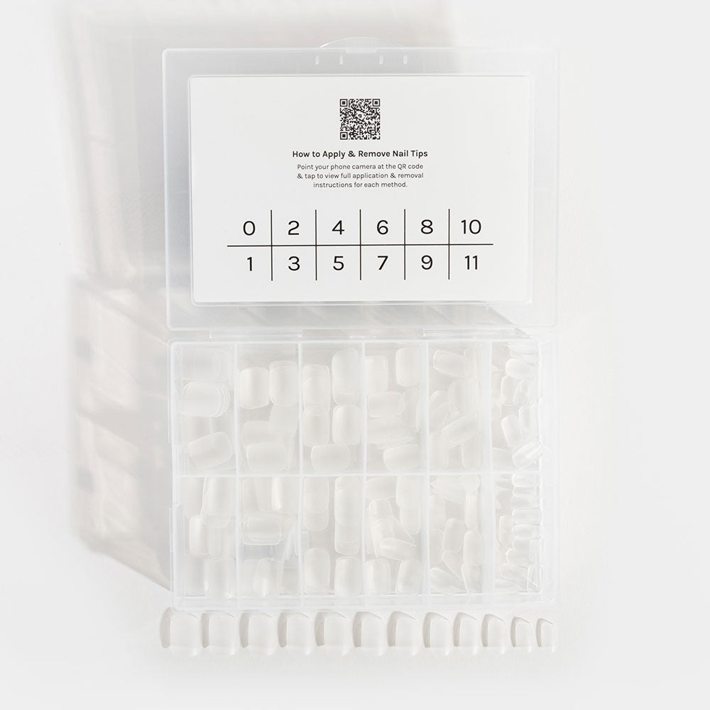 Gelous Short Square Nail Tips product photo - photographed in Australia