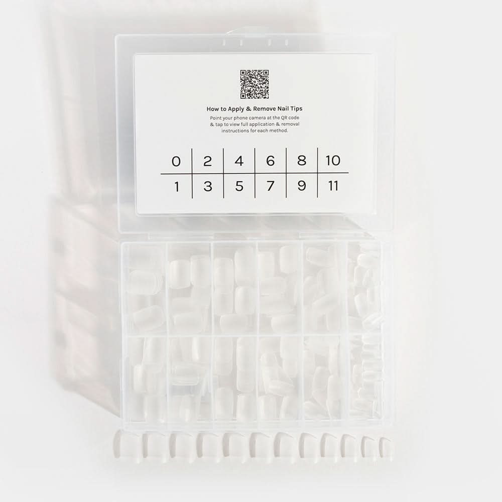 Gelous Short Square Nail Tips product photo - photographed in Australia