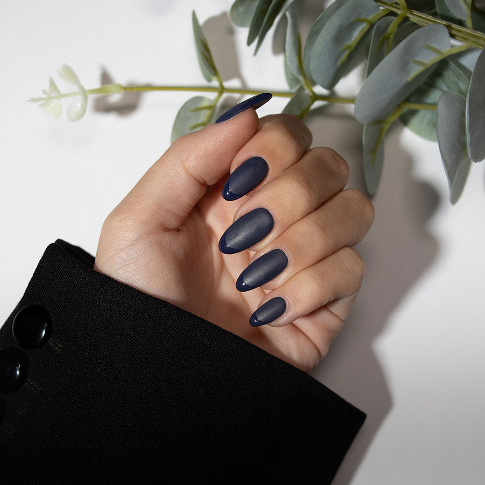 Gelous Matte Top Coat gel nail polish on model - photographed in Australia