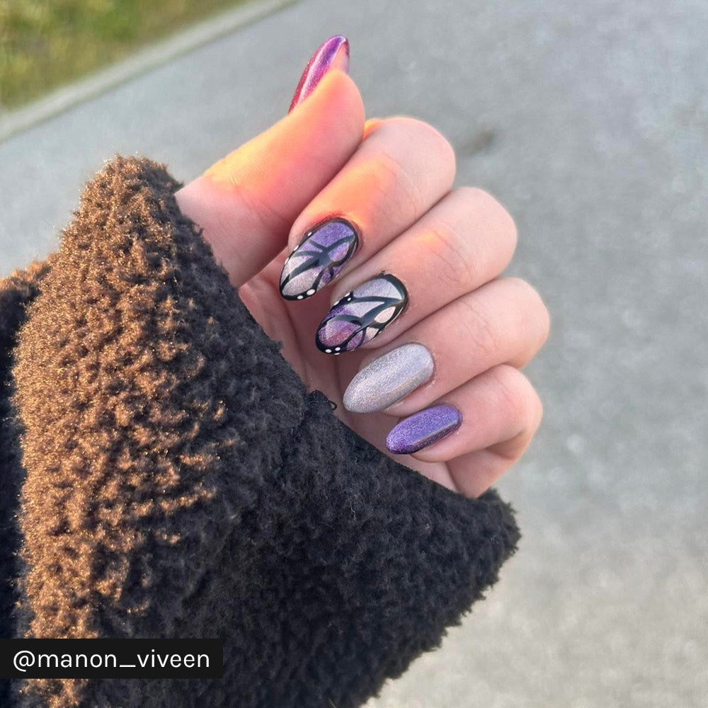 Gelous Black Out gel nail polish - Instagram Photo
