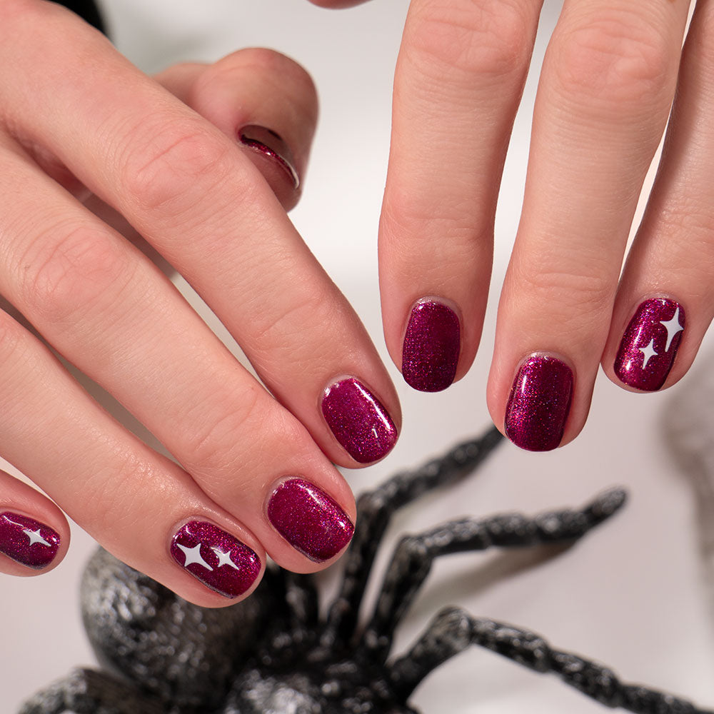 Gelous Bewitched gel nail polish - photographed in Australia on model