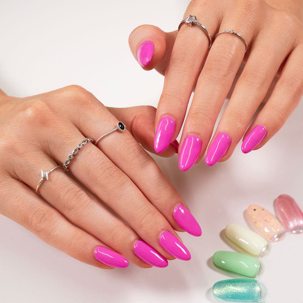 Gelous Dolly gel nail polish - photographed in Australia on model
