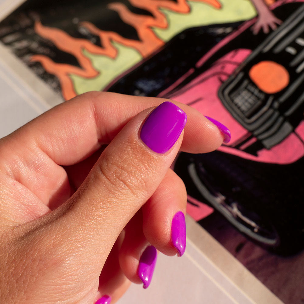 Gelous Euphoria gel nail polish - photographed in Australia on model
