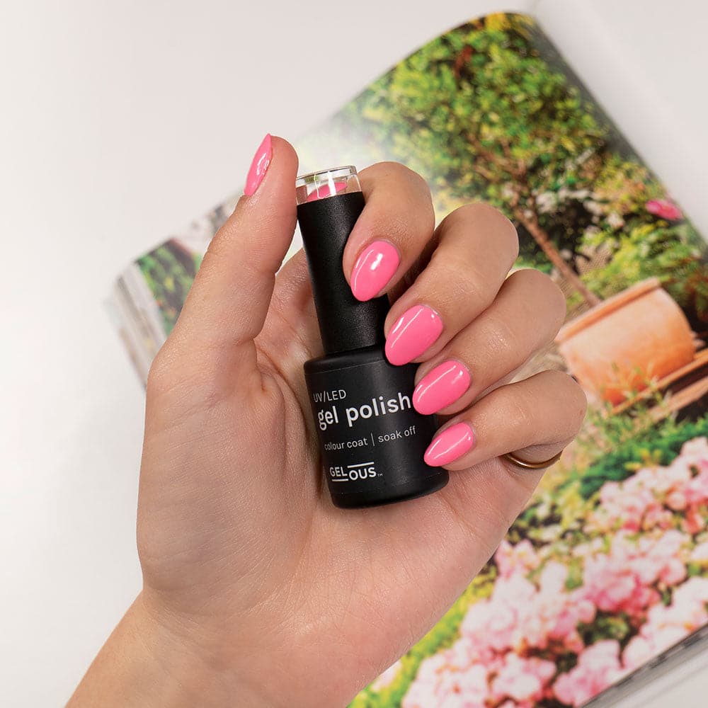 Gelous Girl Talk gel nail polish - photographed in Australia on model