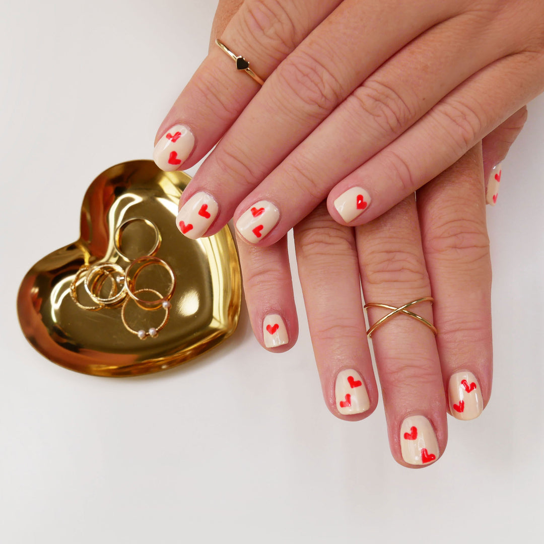 Gelous Heart of Stone gel nail polish - photographed in Australia on model