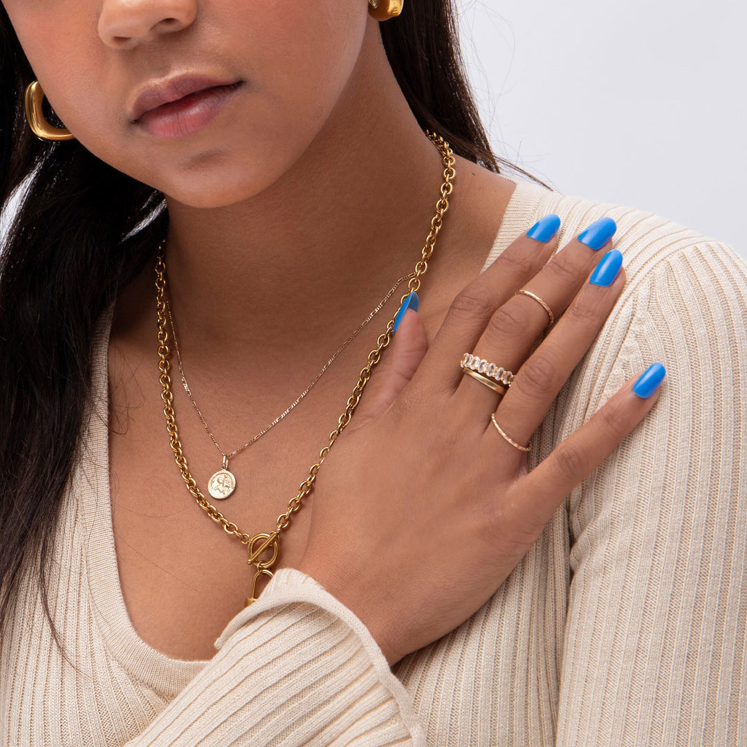Gelous Heart of the Ocean gel nail polish - photographed in Australia on model