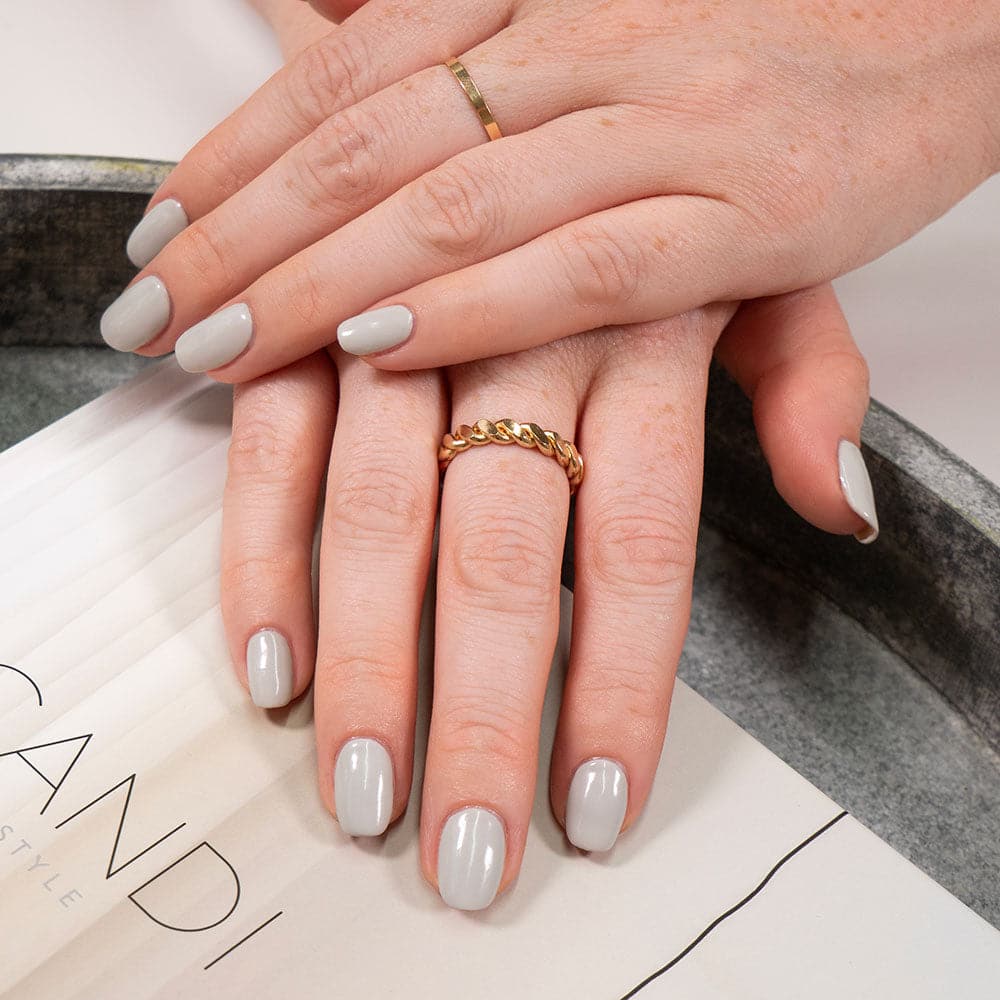 Gelous Skipping Stones gel nail polish - photographed in Australia on model