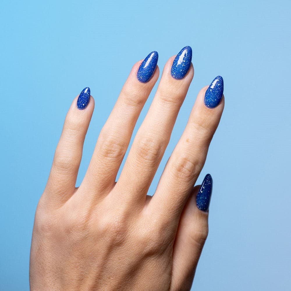 Gelous Thermal Bliss gel nail polish - photographed in Australia on model
