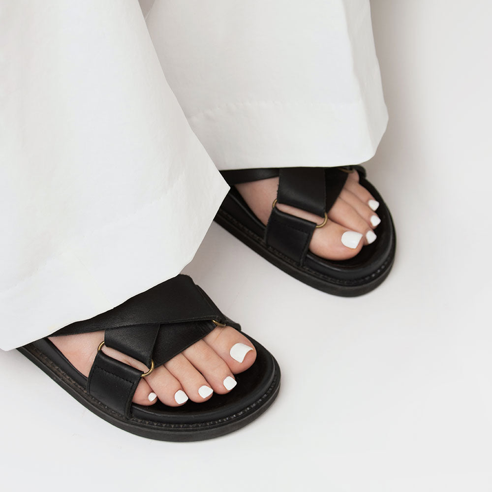 Gelous White 3-in-1 pedicure polish - photographed in Australia on model