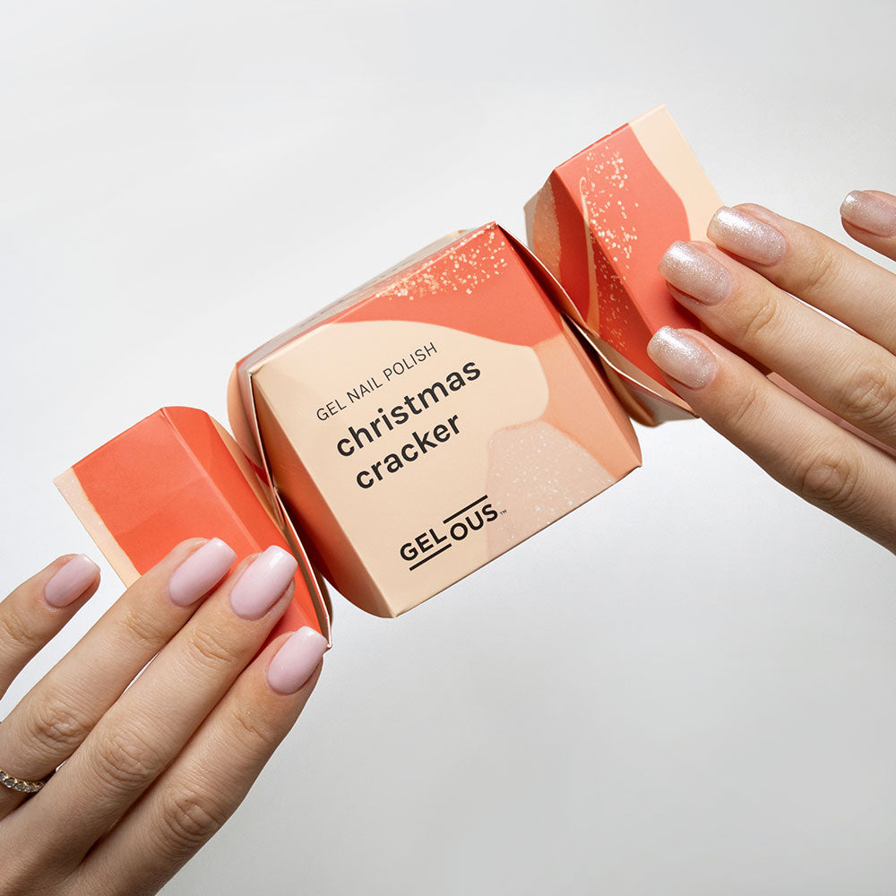 Gelous gel nail polish Christmas Cracker: Holiday Gel Polish Duo - photographed in Australia