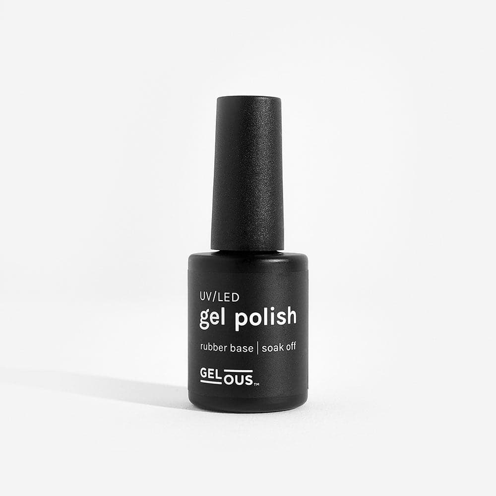 Gelous Clear Rubber Base Coat gel nail polish - photographed in Australia