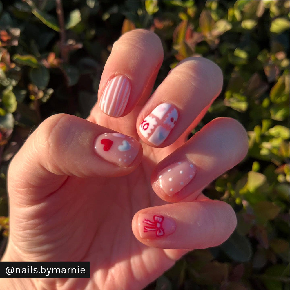 Gelous Red Sass gel nail polish - Instagram Photo