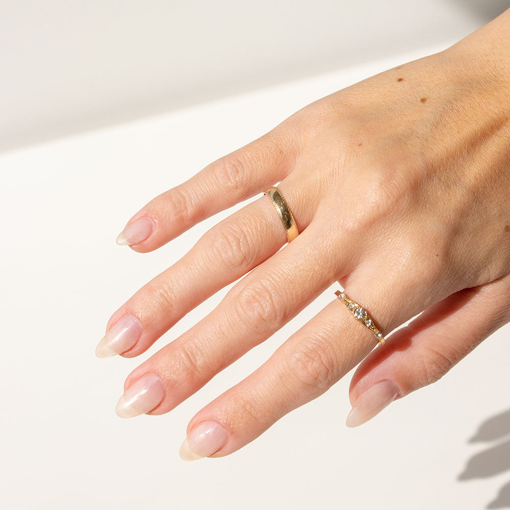 Gelous Builder Gel (BIAB) gel nail polish on model- photographed in Australia
